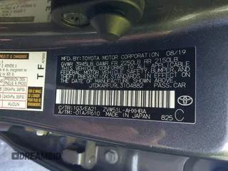 2020 Toyota Prius L Eco z VIN JTDKARFU9L3104882, wystawiony jako IAAI lot #41243035 z przebiegiem 29 013 mil mil oraz . Historia ofert i sprzedaży dostępna na DreamBid. Obrazek 9.