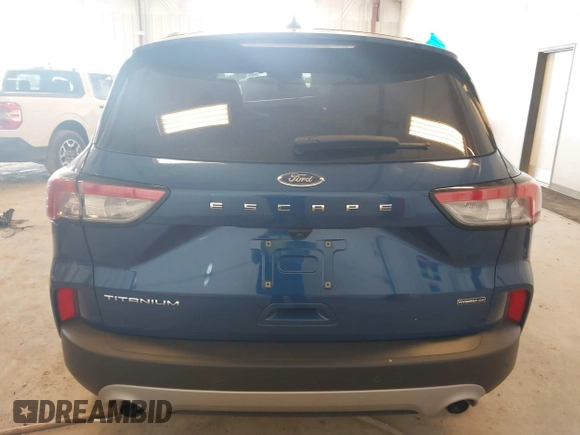 2022 Ford Escape Titanium Hybrid z VIN 1FMCU9DZ9NUA38627, wystawiony jako IAAI lot #42288647 z przebiegiem 54 802 mil mil oraz . Historia ofert i sprzedaży dostępna na DreamBid. Obrazek 16.