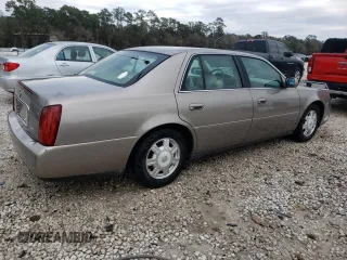 2003 Cadillac DeVille with VIN 1G6KD54Y03U206526, listed as a Copart auction lot 38023213 with 103,724 mi miles and Salvage Title. Bid and sale history available at carsss.com. Image 3.