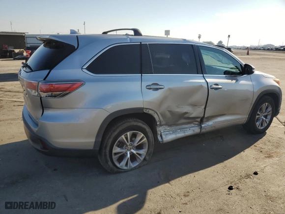 2016 Toyota Highlander LE Plus with VIN 5TDZKRFH3GS158603, listed as a Copart auction lot 74953574 with 87,542 mi miles and Salvage Title. Bid and sale history available at carsss.com. Image 3.
