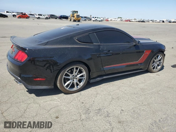 2016 Ford Mustang GT z VIN 1FA6P8CF9G5296465, wystawiony jako Copart lot #58155655 z przebiegiem 22 607 mil mil oraz Szkoda całkowita • Salvage title. Historia ofert i sprzedaży dostępna na DreamBid. Obrazek 3.