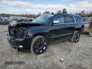 2018 GMC Yukon Denali with VIN 1GKS2CKJ1JR328166, listed as a Copart auction lot 45020505 with 58,311 mi miles and Salvage Title. Bid and sale history available at carsss.com. Image 1.