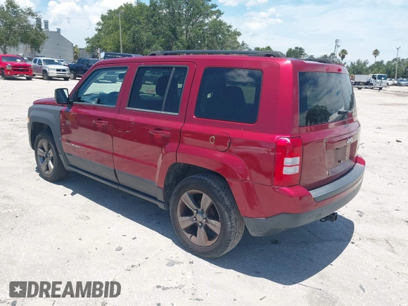2015 Jeep Patriot High Altitude with VIN 1C4NJPFA9FD341572, listed as a IAAI auction lot 42570960 with 106,264 mi miles and . Bid and sale history available at DreamBid. Image 3.