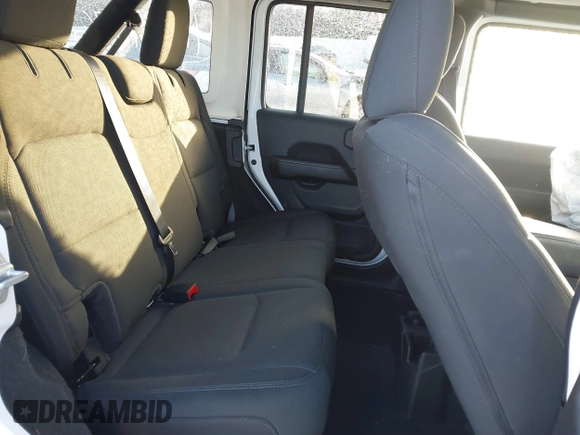 2021 Jeep Wrangler Unlimited Sahara with VIN 1C4HJXEG2MW827385, listed as a IAAI auction lot 41534476 with 29,489 mi miles and . Bid and sale history available at DreamBid. Image 8.