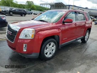 2014 GMC Terrain SLE with VIN 2GKALMEK1E6167709, listed as a Copart auction lot 54376345 with 121,068 mi miles and Salvage Title. Bid and sale history available at carsss.com. Image 1.