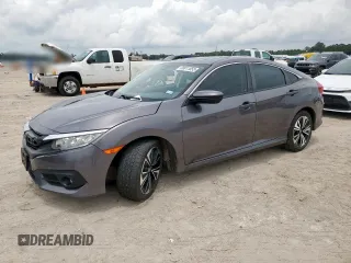 2018 Honda Civic EX-L z VIN JHMFC1F73JX013862, wystawiony jako Copart lot #58811855 z przebiegiem 104 926 mil mil oraz Szkoda całkowita • Salvage title. Historia ofert i sprzedaży dostępna na DreamBid. Obrazek 1.