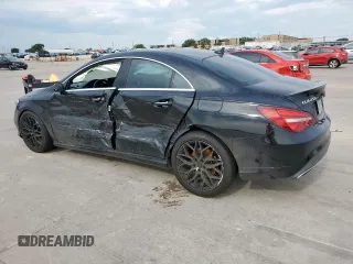 2018 Mercedes-Benz CLA 250 with VIN WDDSJ4GB3JN651024, listed as a Copart auction lot 58586585 with 111,293 mi miles and Salvage title. Bid and sale history available at DreamBid. Image 2.