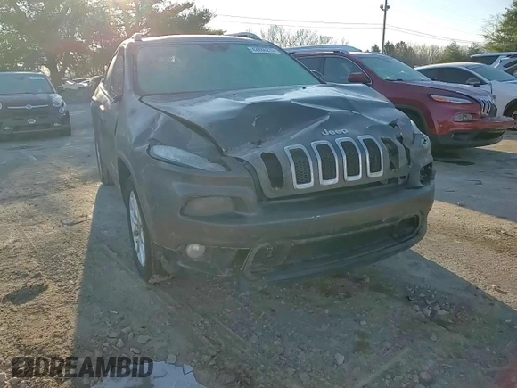 2015 Jeep Cherokee Latitude with VIN 1C4PJLCB9FW518043, listed as a Copart auction lot 42286215 with 119,837 mi miles and Salvage Title. Bid and sale history available at carsss.com. Image 11.