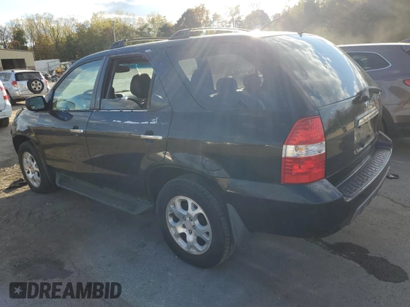 2001 Acura MDX Touring Pkg with VIN 2HNYD18641H002251, listed as a Copart auction lot 75294554 with 159,425 mi miles and Clean Title. Bid and sale history available at carsss.com. Image 2.