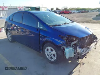 2010 Toyota Prius II with VIN JTDKN3DU2A0080217, listed as a IAAI auction lot 41188124 with 172,755 mi miles. Bid and sale history available at carsss.com. Image 1.