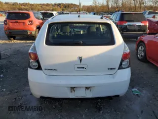 2009 Pontiac Vibe w/1SB with VIN 5Y2SP67089Z421244, listed as a Copart auction lot 80637744 with 177,106 mi miles and Salvage Title. Bid and sale history available at carsss.com. Image 6.