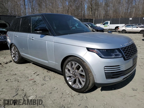 2018 Land Rover Range Rover HSE z VIN SALGS2SV2JA395199, wystawiony jako Copart lot #46659895 z przebiegiem 135 665 mil mil oraz Czysty tytuł • Clean title. Historia ofert i sprzedaży dostępna na DreamBid. Obrazek 4.