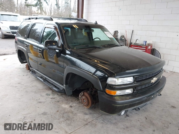 2006 Chevrolet Tahoe Z71 with VIN 1GNEK13Z06R121770, listed as a IAAI auction lot 41637045 with 115,585 mi miles. Bid and sale history available at carsss.com. Image 1.