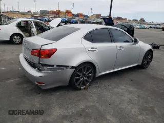 2006 Lexus IS 350 z VIN JTHBE262665011450, wystawiony jako Copart lot #55857015 z przebiegiem 141 735 mil mil oraz Szkoda całkowita • Salvage title. Historia ofert i sprzedaży dostępna na DreamBid. Obrazek 3.