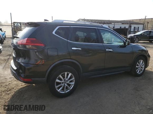 2017 Nissan Rogue SV with VIN KNMAT2MV8HP582557, listed as a Copart auction lot 47607375 with 109,172 mi miles and Salvage title. Bid and sale history available at DreamBid. Image 3.