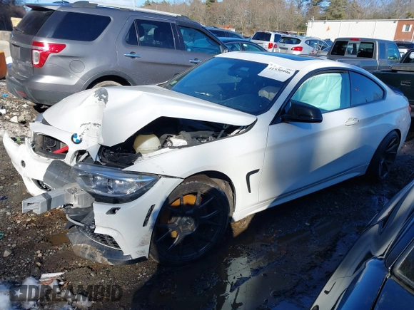 2014 BMW 4 Series 428i xDrive with VIN WBA3N9C56EF720947, listed as a IAAI auction lot 41530996 with Not provided miles and . Bid and sale history available at DreamBid. Image 17.