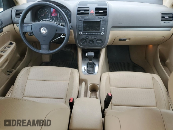 2006 Volkswagen Jetta 2.5L with VIN 3VWSF71K36M622515, listed as a Copart auction lot 54454535 with 82,105 mi miles and Salvage title. Bid and sale history available at DreamBid. Image 8.