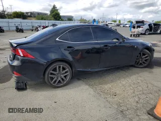 2014 Lexus IS 250 with VIN JTHBF1D22E5018176, listed as a Copart auction lot 54751925 with 114,490 mi miles and Salvage title. Bid and sale history available at DreamBid. Image 3.