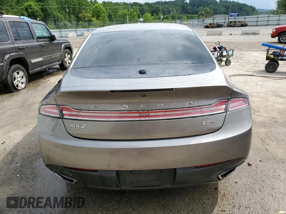 2016 Lincoln MKZ Hybrid with VIN 3LN6L2LU7GR615677, listed as a Copart auction lot 58537855 with 183,717 mi miles and Salvage title. Bid and sale history available at DreamBid. Image 6.