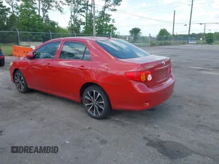 2009 Toyota Corolla with VIN JTDBL40E79J003620, listed as a IAAI auction lot 42178929 with 143,989 mi miles and . Bid and sale history available at carsss.com. Image 3.