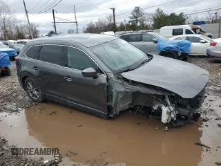 2018 Mazda CX-9 Touring with VIN JM3TCBCY9J0223972, listed as a Copart auction lot 47805935 with 61,240 mi miles and Salvage Title. Bid and sale history available at carsss.com. Image 4.