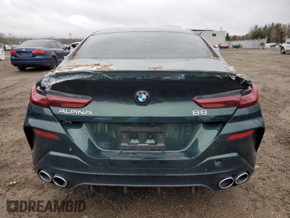 2022 BMW 8 Series with VIN WBAGX0C17NCH35238, listed as a Copart auction lot 81985204 with Not provided miles and Clean title. Bid and sale history available at DreamBid. Image 6.