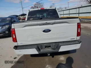 2023 Ford F-150 XL with VIN 1FTEW1CP4PKD26319, listed as a Copart auction lot 43797415 with 25,895 mi miles and Salvage Title. Bid and sale history available at DreamBid. Image 6.