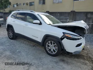 2018 Jeep Cherokee Latitude with VIN 1C4PJLCXXJD551696, listed as a Copart auction lot 87802645 with Not provided miles and Salvage title. Bid and sale history available at DreamBid. Image 4.