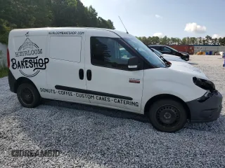 2020 Ram ProMaster City Cargo Tradesman with VIN ZFBHRFAB1L6P28247, listed as a Copart auction lot 59265814 with Not Provided miles and Salvage Title. Bid and sale history available at DreamBid. Image 4.