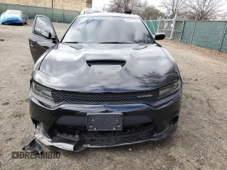 2021 Dodge Charger R/T with VIN 2C3CDXCT0MH584132, listed as a Copart auction lot 48111785 with Not Provided miles and Salvage Title. Bid and sale history available at carsss.com. Image 5.