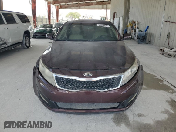 2013 Kia Optima LX with VIN 5XXGM4A76DG139737, listed as a Copart auction lot 55456005 with 141,849 mi miles and Salvage Title. Bid and sale history available at carsss.com. Image 5.