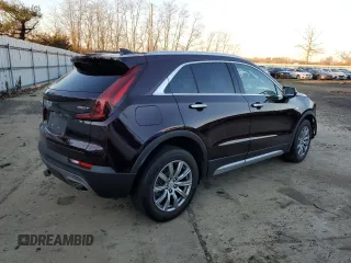 2021 Cadillac XT4 AWD Premium Luxury with VIN 1GYFZDR46MF040495, listed as a Copart auction lot 84465044 with Not Provided miles and Salvage Title. Bid and sale history available at carsss.com. Image 3.