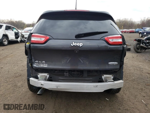 2016 Jeep Cherokee Altitude z VIN 1C4PJMCB7GW183193, wystawiony jako Copart lot #53127175 z przebiegiem 148 392 mil mil oraz Szkoda całkowita • Salvage title. Historia ofert i sprzedaży dostępna na DreamBid. Obrazek 6.