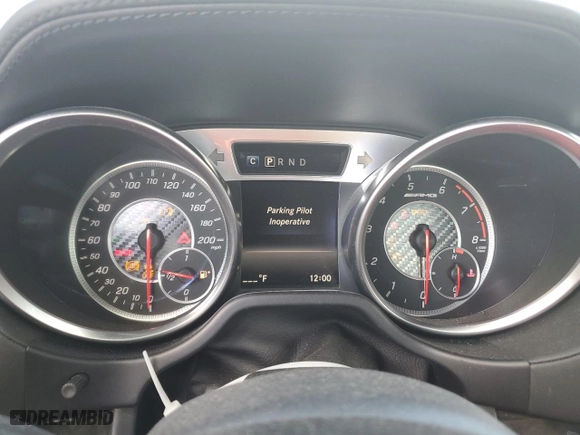 2017 Mercedes-Benz SL-Class SL 63 AMG with VIN WDDJK7EA5HF044924, listed as a Copart auction lot 76953404 with 0 mi miles and Non Repairable. Bid and sale history available at carsss.com. Image 9.