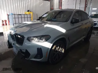 2023 BMW X4 M40i with VIN 5UX43DT03P9R26280, listed as a IAAI auction lot 41318355 with 21,587 mi miles. Bid and sale history available at carsss.com. Image 17.