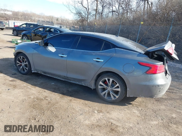 2018 Nissan Maxima SV with VIN 1N4AA6AP4JC400181, listed as a IAAI auction lot 41470197 with Not Provided miles and . Bid and sale history available at DreamBid. Image 3.
