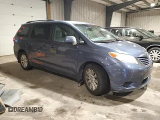2016 Toyota Sienna LE with VIN 5TDJK3DC1GS130722, listed as a Copart auction lot 80244024 with 129,602 mi miles and Salvage Title. Bid and sale history available at carsss.com. Image 4.