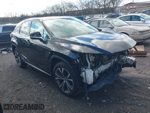 2018 Lexus RX with VIN 2T2BGMCA6JC022281, listed as a IAAI auction lot 41473347 with 1 mi miles. Bid and sale history available at carsss.com. Image 1.