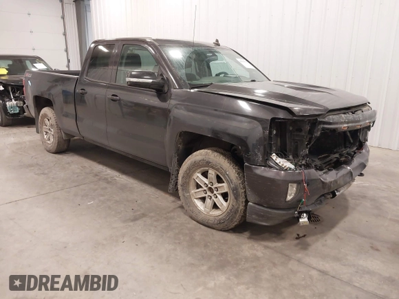2016 Chevrolet Silverado 1500 LT with VIN 1GCVKREC8GZ172080, listed as a IAAI auction lot 41399173 with 127,274 mi miles. Bid and sale history available at carsss.com. Image 1.