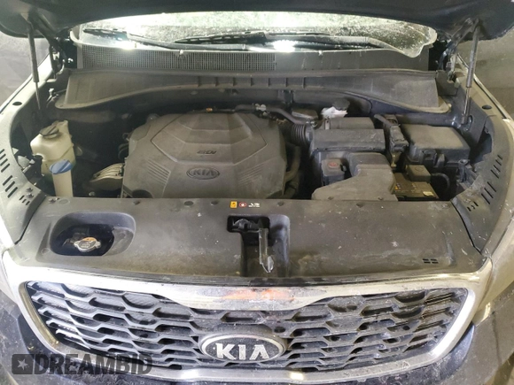 2020 Kia Sorento EX V6 with VIN 5XYPHDA52LG705650, listed as a Copart auction lot 52375305 with 76,864 mi miles and Salvage Title. Bid and sale history available at carsss.com. Image 12.