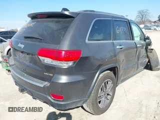 2019 Jeep Grand Cherokee Limited with VIN 1C4RJFBG4KC796819, listed as a IAAI auction lot 41786433 with 61,887 mi miles and . Bid and sale history available at DreamBid. Image 4.