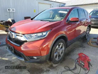 2017 Honda CR-V EX with VIN 5J6RW2H52HL031935, listed as a Copart auction lot 50376325 with 84,605 mi miles and Salvage Title. Bid and sale history available at carsss.com. Image 1.