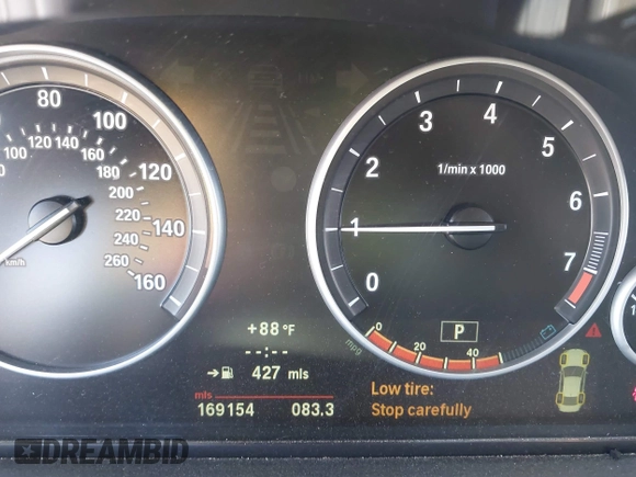 2011 BMW 5 Series 535i xDrive with VIN WBAFU7C55BDU55241, listed as a IAAI auction lot 42035748 with 169,154 mi miles. Bid and sale history available at carsss.com. Image 7.