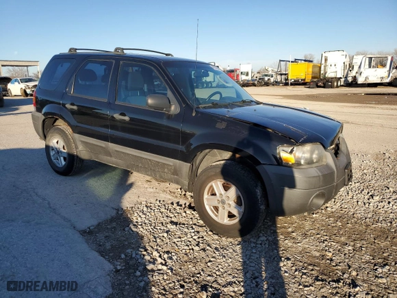 2007 Ford Escape XLS with VIN 1FMYU02Z37KA99846, listed as a Copart auction lot 41578944 with 216,990 mi miles and Salvage Title. Bid and sale history available at carsss.com. Image 4.