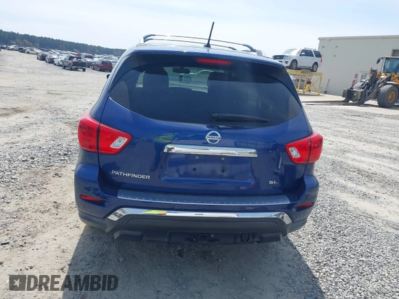 2017 Nissan Pathfinder S with VIN 5N1DR2MN4HC603631, listed as a IAAI auction lot 41901005 with 138,432 mi miles. Bid and sale history available at carsss.com. Image 16.