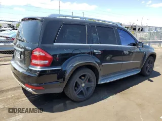 2010 Mercedes-Benz GL-Class GL 550 with VIN 4JGBF8GE1AA561709, listed as a Copart auction lot 65414554 with 156,777 mi miles and Salvage Title. Bid and sale history available at carsss.com. Image 3.