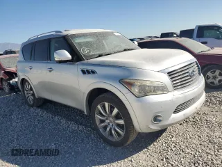 2013 Infiniti QX56 with VIN JN8AZ2NE7D9042908, listed as a Copart auction lot 72434724 with 145,480 mi miles and Clean Title. Bid and sale history available at carsss.com. Image 4.