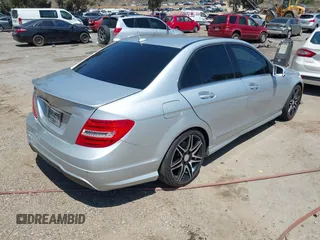 2014 Mercedes-Benz C 250 Sport with VIN WDDGF4HB5ER307781, listed as a IAAI auction lot 42223138 with 186,457 mi miles and . Bid and sale history available at DreamBid. Image 4.