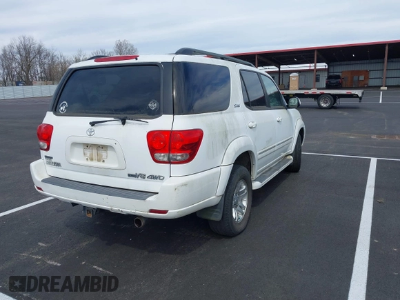 2006 Toyota Sequoia SR5 with VIN 5TDBT44A46S269277, listed as a IAAI auction lot 41838407 with 440,047 mi miles and . Bid and sale history available at DreamBid. Image 4.