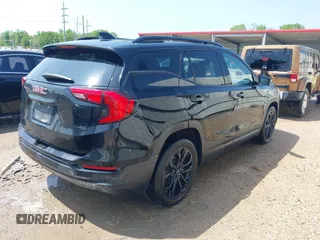 2021 GMC Terrain SLT with VIN 3GKALPEV7ML403222, listed as a IAAI auction lot 41893704 with 101,641 mi miles and . Bid and sale history available at DreamBid. Image 4.